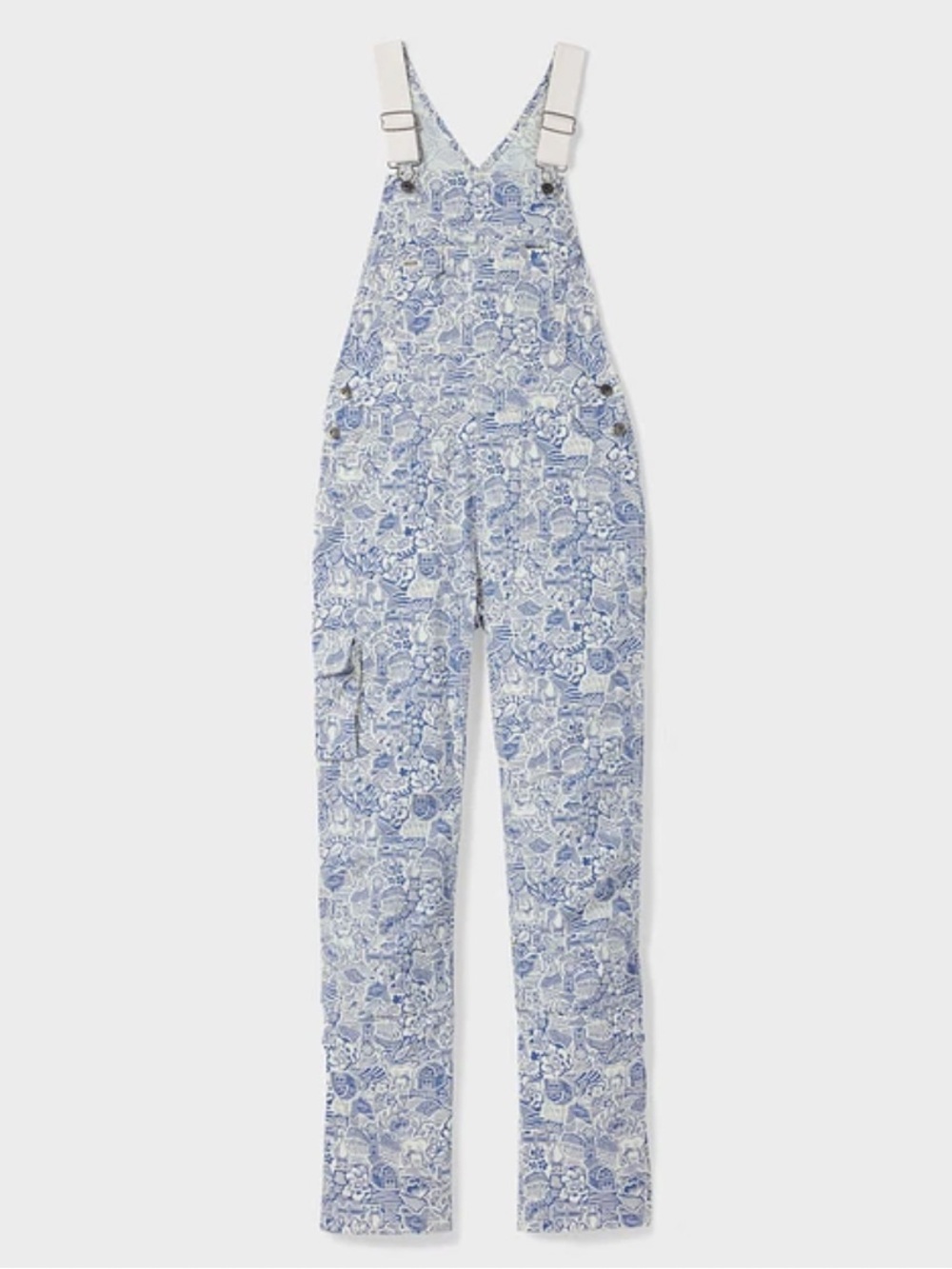 NWT Duluth Trading Co. Heirloom Gardening Overalls in Farm Toile